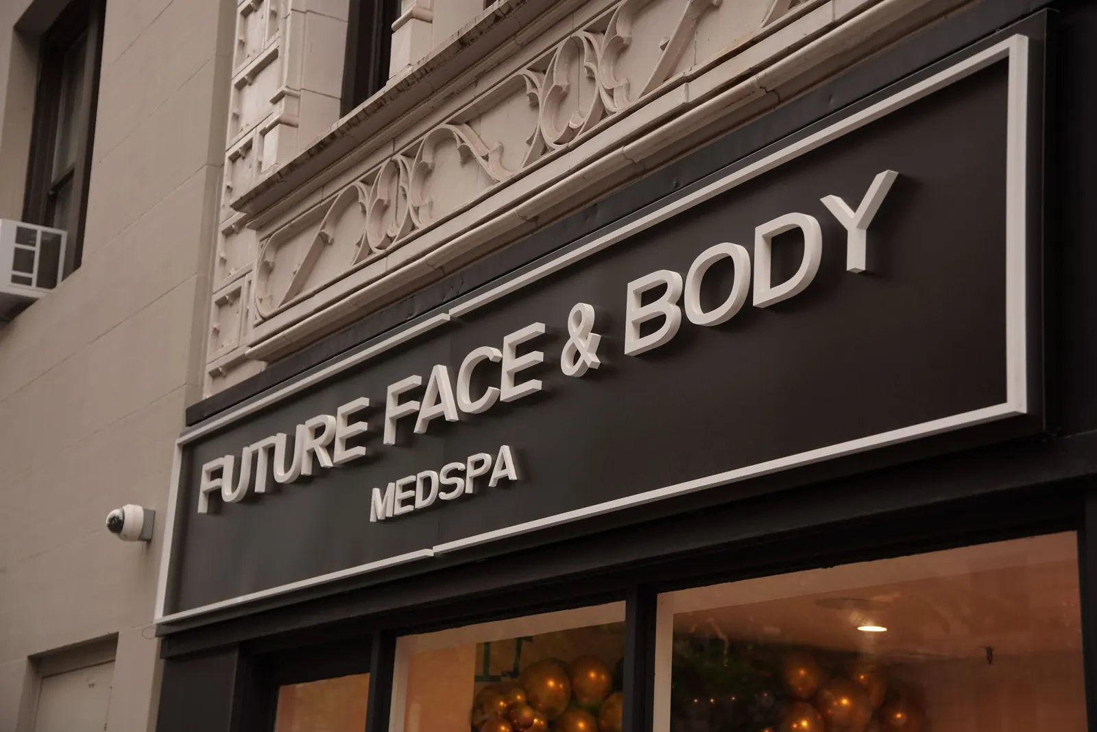 The Future Face & Body Medspa storefront at 42 West 72nd Street