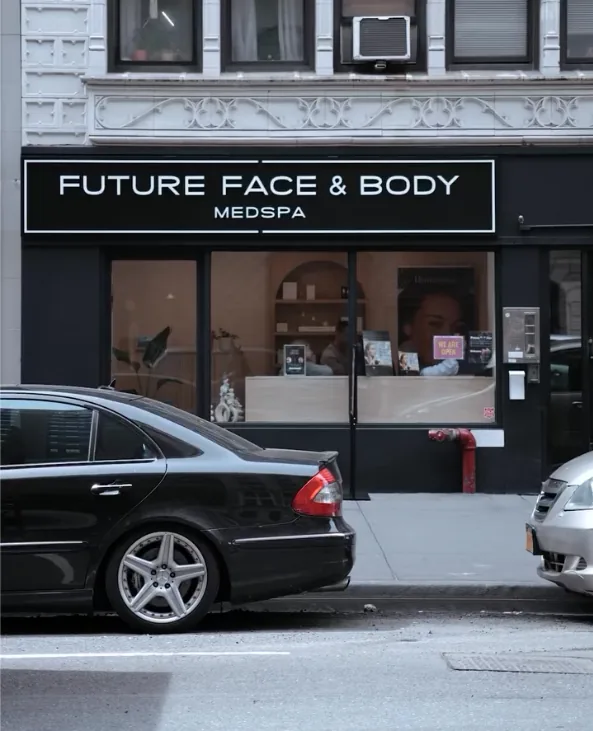 The Future Face & Body Medspa storefront at 42 West 72nd Street
